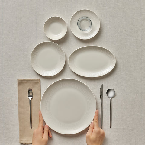 Karaca Artiste 20-Delig Ontbijtset, Wit