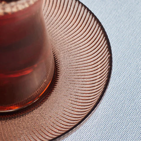 Karaca Juliet Mocha Mousse 12-Piece Tea Glass Set for 6 People, 170ml&nbsp;