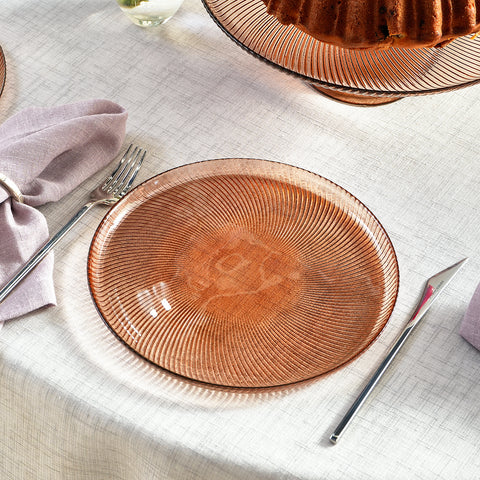 Karaca Juliet Mocha Mousse 7-Piece Cake Set for 6 People