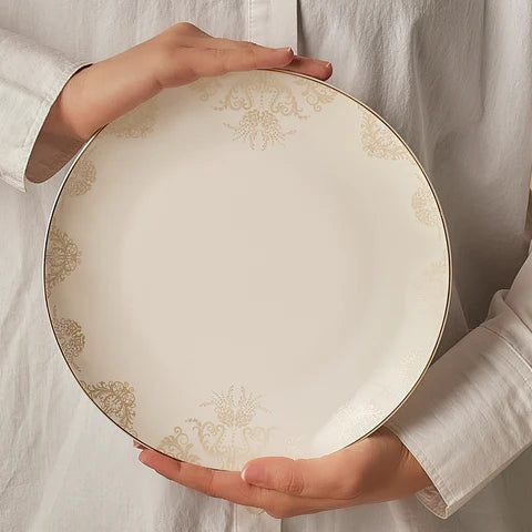 Karaca Siena 20-Piece Breakfast Set, White