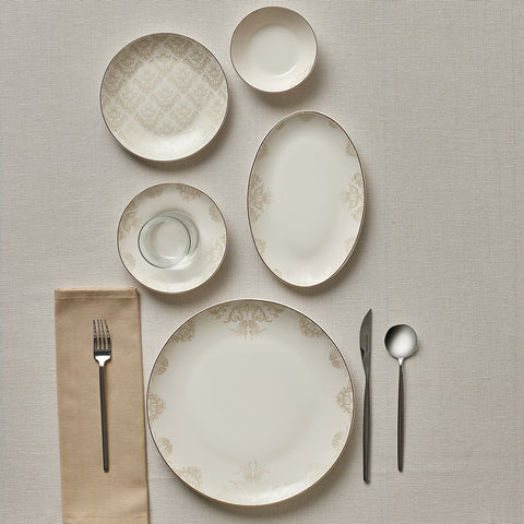 Karaca Siena 20-Delig Ontbijtset, Wit