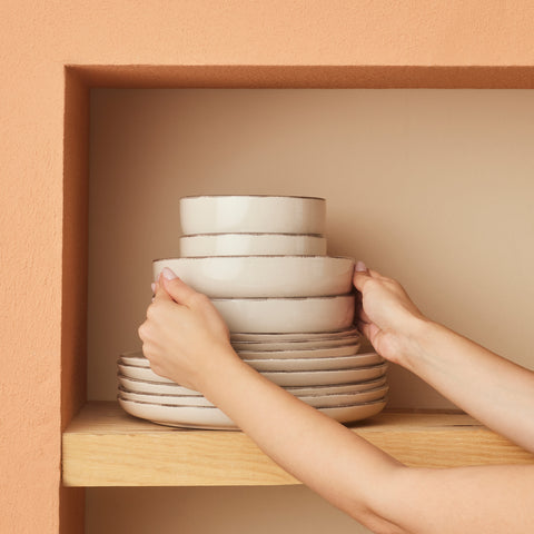 Karaca Monica 24-Piece Set for 6 People, Beige