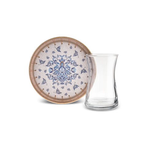 Karaca Elena 12-delige Theeset voor 6 Personen