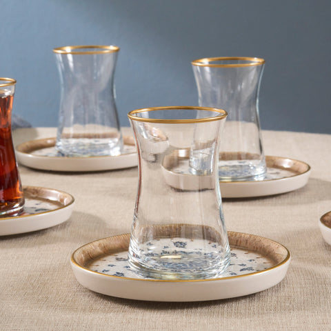 Karaca Elena 12-delige Theeset voor 6 Personen