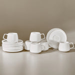 Karaca Streamline Saturn Coffee Cup Set for 6 People