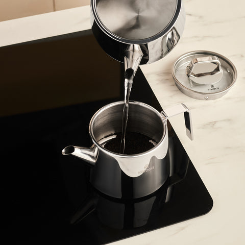 Karaca Steelina Teapot Set