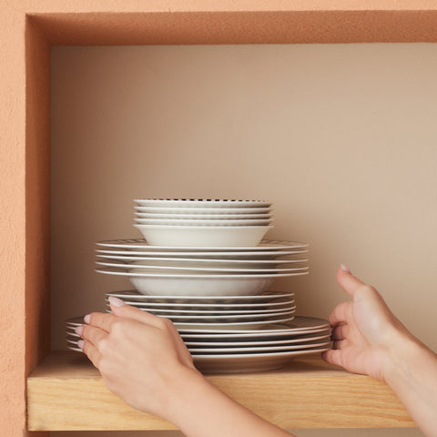 Karaca Elegance Bone Helsinki 24-delige serviesset voor 6 personen