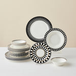 Karaca Elegance Bone Helsinki 24-delige serviesset voor 6 personen