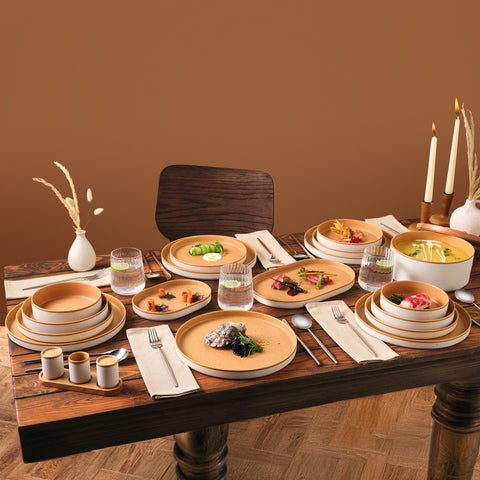 Karaca x Fatih Tutak Earth Collection 57-delige Serviesset voor 12 Personen