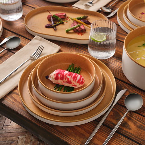 Karaca x Fatih Tutak Earth Collection 57-delige Serviesset voor 12 Personen