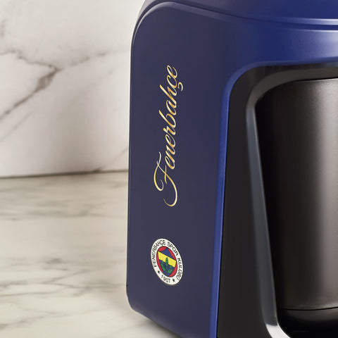 Karaca x Fenerbahçe Licensed Hatır Hüps Turkish Coffee Machine with Milk Function and Anthem Feature