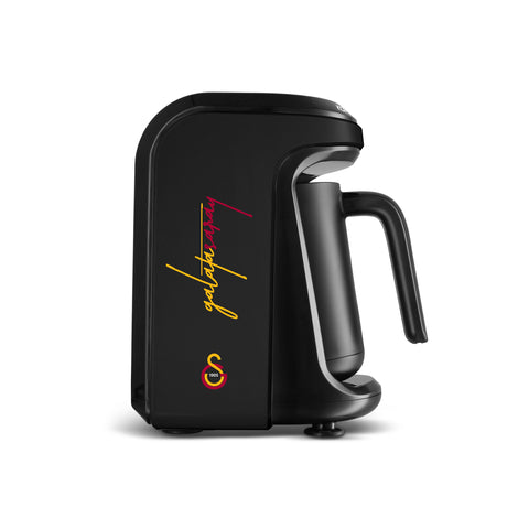 Karaca x Galatasaray Licensed Hatır Hüps Turkish Coffee Machine with Milk Function and Anthem Feature