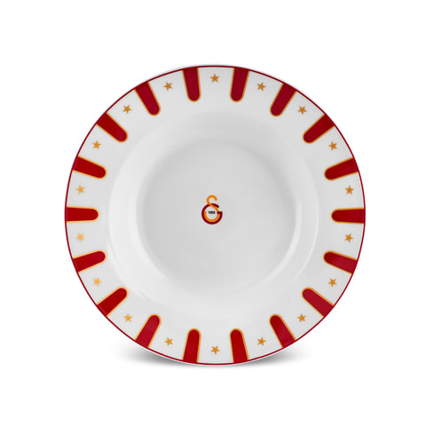 Karaca x Galatasaray Gelicentieerde Forever Bone 24-delige Serviesset voor 6 Personen