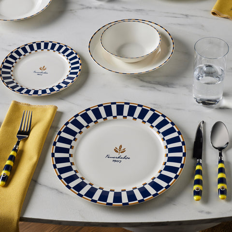 Karaca x Fenerbahçe Licensed Forever Bone 24-Piece Dinner Set for 6 People