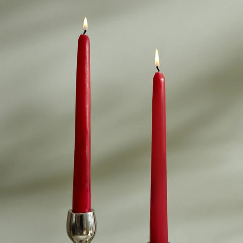 Karaca Home 2-Piece Candle Holder Red 24 cm  