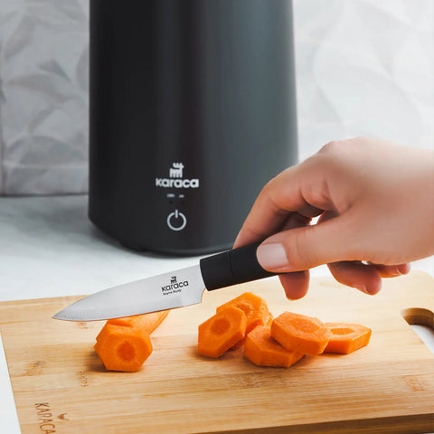 Karaca Meister Sterilisator Stand Messerset Zwart