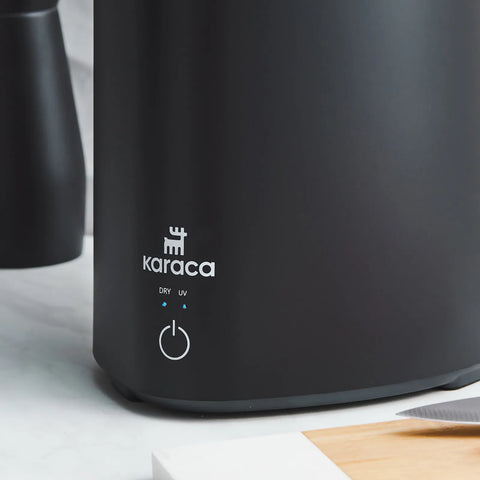 Karaca Meister Sterilisator Stand Messerset Zwart