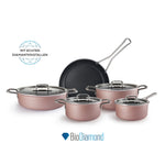Karaca Mastermaid BioDiamond 9 Piece Cookware Set Bronzy