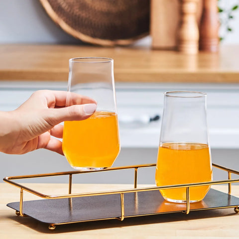 Karaca Even Frisdrankglas, 6-delig, 480 ml