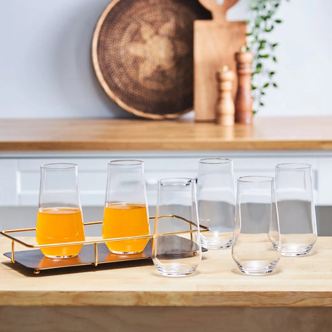 Karaca Even Frisdrankglas, 6-delig, 480 ml