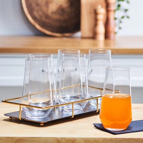 Karaca Even Frisdrankglas, 6-delig, 480 ml