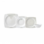 Karaca Square Bone Flava, Dinner Set for 6 People, Multi