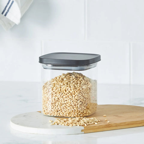 Karaca Bloom, vacuüm glazen opbergpot 800 ml