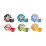 Karaca Luck 6 Person Coffee Cup Set, 80 ml