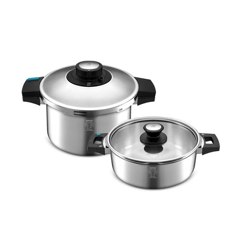 Karaca Quick and Safe Induction Pressure Cooker Set 4 6 Lt Karaca Netherlands