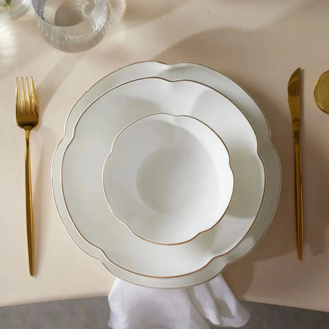 Karaca Flora Porseleinen Dinerset, 6 Persoons, 24 Delig