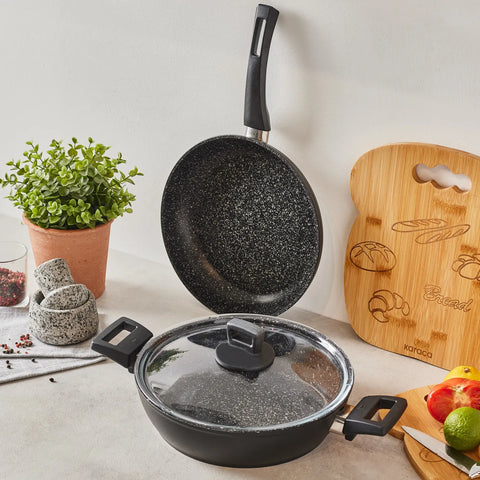 Karaca Biogranit Power 3-delige koekenpannenset