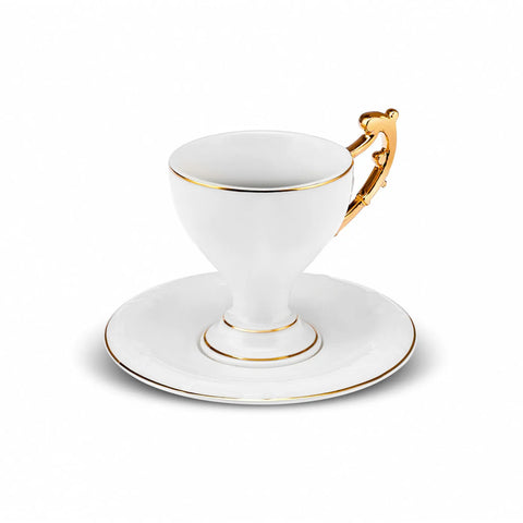 Karaca Republiek Eeuw Halide Koffiekopjes Set, 2 Persoon, 85 ml