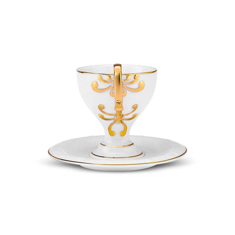 Karaca Republiek Eeuw Halide Koffiekopjes Set, 2 Persoon, 85 ml