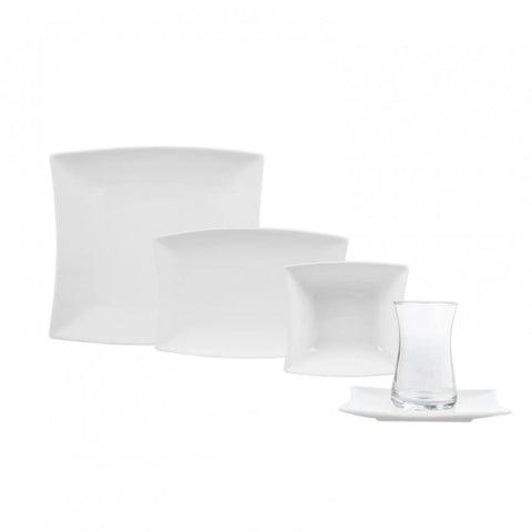 KARACA NEW PERFECT WHITE 26 PRÇ KAHVALTI SETİ KARE