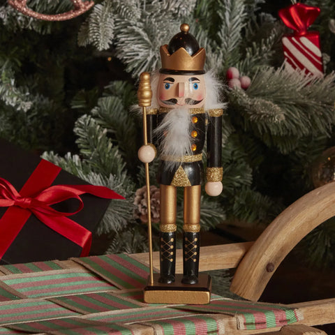 Karaca Home Christmas Notenkraker Met Gouden Hoed, 25 cm