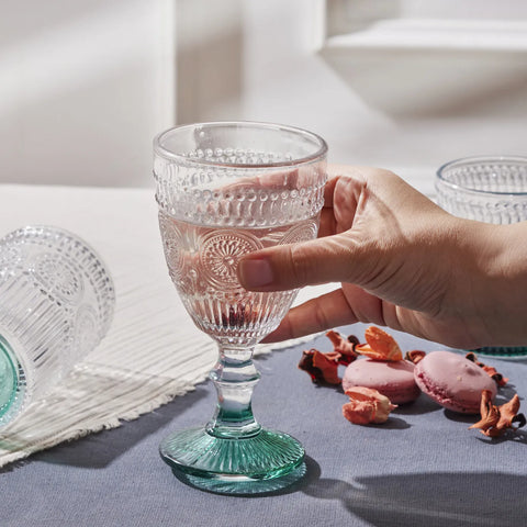 OTIX Wijnglazen - Witte Wijnglazen - Wit Wijnglas - 270ML - Set van 6 - Transparant - Kristal - TOPAZ - OTIX OTIX Wijnglazen - Witte Wijnglazen - Wit Wijnglas - 270ML - Set van 6 - Transparant - Kristal - TOPAZ - OTIX