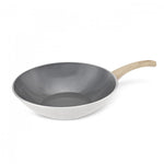 KARACA SWISS CRYSTAL 28 CM WOK TAVA CREAMY