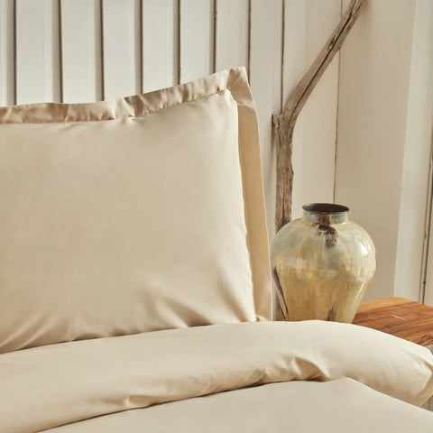 COOL TOUCH BASIC BEJ CİFT KİSİLİK NEVRESİM TAKIMI