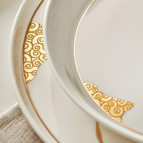 Karaca Streamline Quora New Generation Bone Eetset 59-delig voor 12 personen