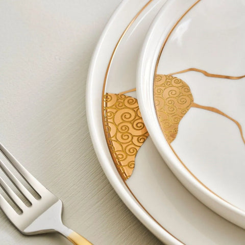 Karaca Streamline Quora New Generation Bone Eetset 59-delig voor 12 personen