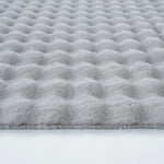 Kaşmir Halı 7/24 Cosy Premium Bubbel Lichtgrijs Ovaal 80x150 cm