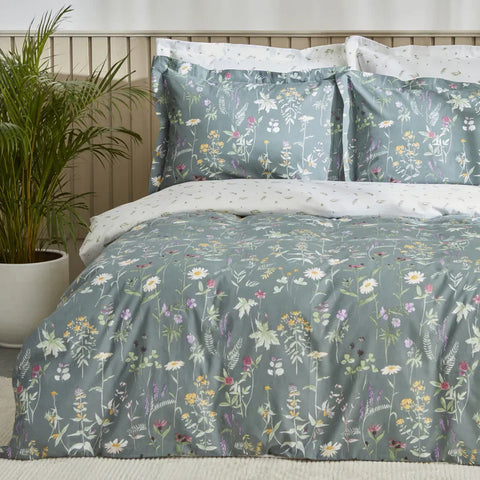 Karaca Evergreen 100% Cotton Duvet Cover Set, Double