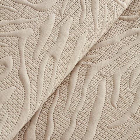 Karaca Home Sonnia Tweepersoons Beddensprei Set Beige