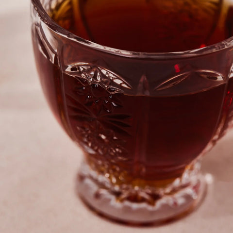 Karaca Seda 6-delige Glazen Theekoppenset, 180 ml