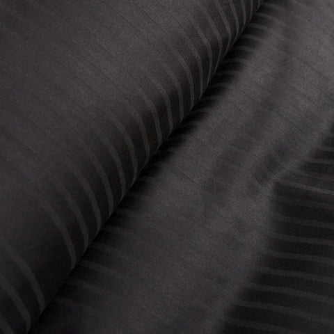 Karaca Home Uniq 100% Katoenen Satijnen Tweepersoons Dekbedovertrek Set Zwart