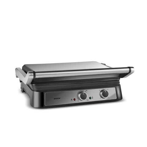 Karaca Inox Toastmate Grill – 6-slice capacity, cast iron plates, 2000W