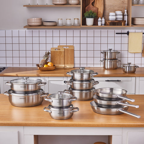 Karaca Elite, Stalen Pot, 24cm, 3L