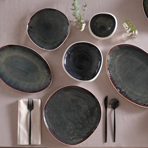 Karaca Earth Collection Galactic 55-delig tafelservice voor 12 personen – Wit