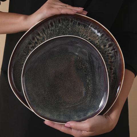 Karaca Earth Collection Galactic 55-delig tafelservice voor 12 personen – Wit