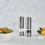 Homend Grindgo 6003 2-Piece Rechargeable Spice Grinder Set, Inox
 